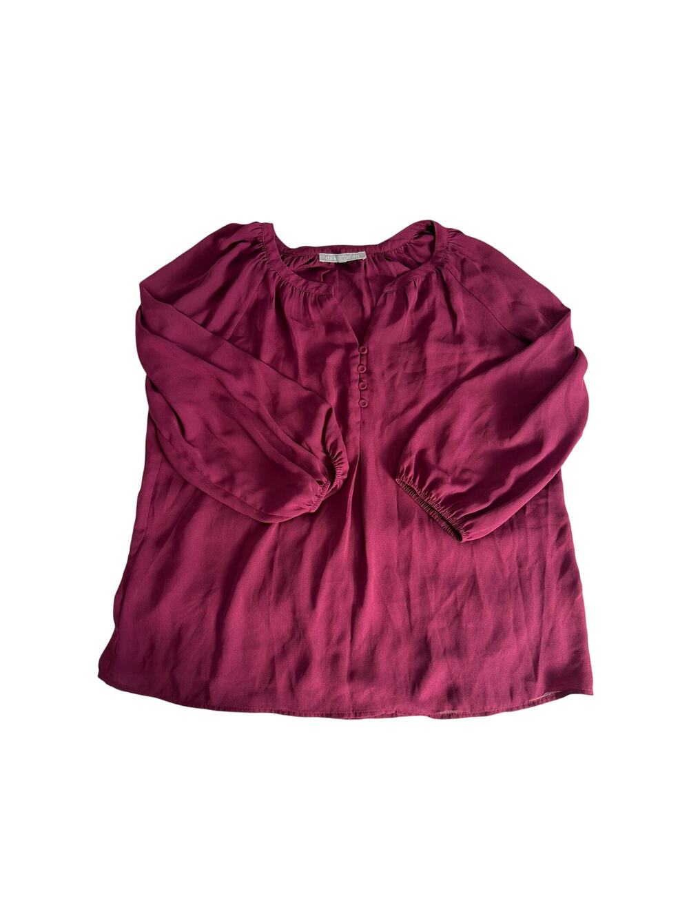 daniel rainn magenta blouse pm petite medium